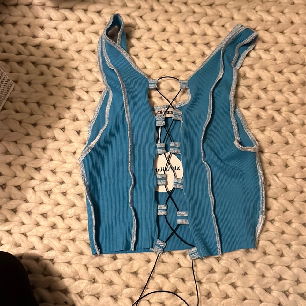 Brand new colorful natalie top